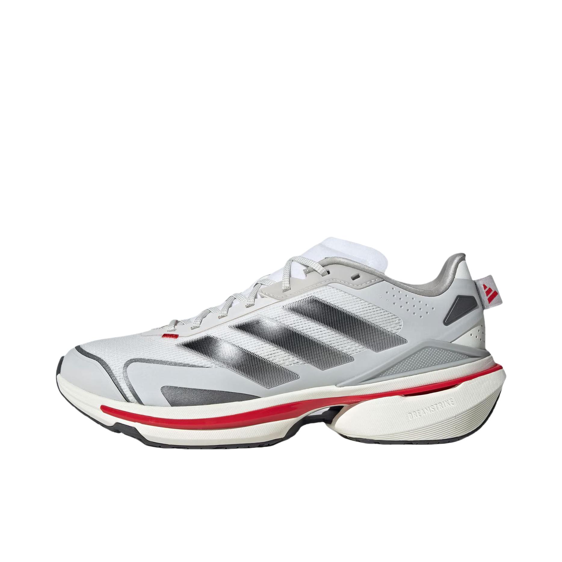 推荐商品：adidas MTS VISION 跑鞋 百搭织物耐磨低帮缓震训练轻便 浅灰色/深灰色/红色