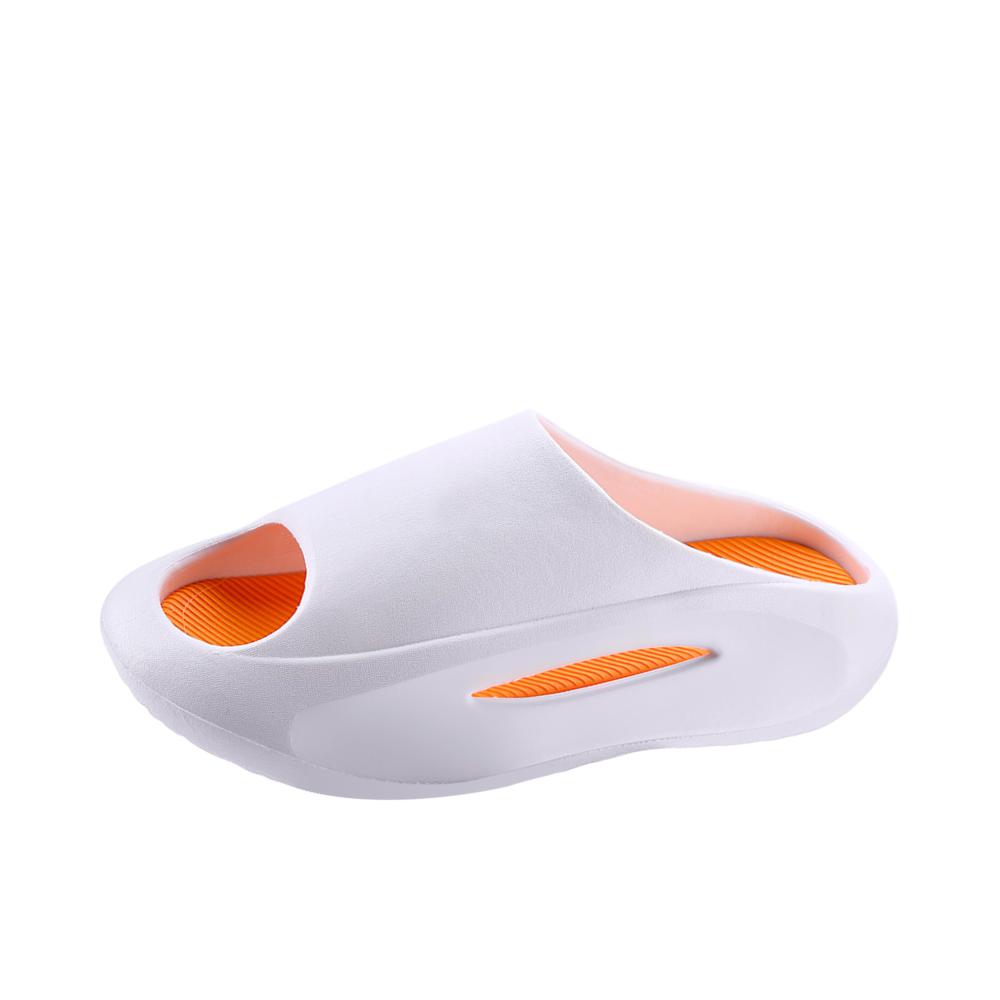 推荐商品：J&TOO 拖鞋 踩屎感室内防滑一字型 J&TOO-MJL-911 橘色