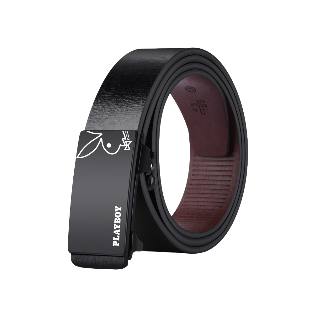 推荐商品：Playboy/花花公子 自动扣原皮皮带 YCPDFZ2417