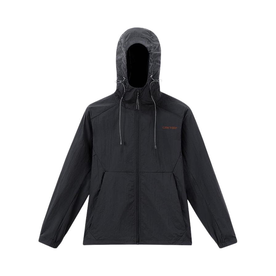 推荐商品：肯拓普/CAN·TORP 透气防水轻薄连帽防晒衣 K422758010 黑