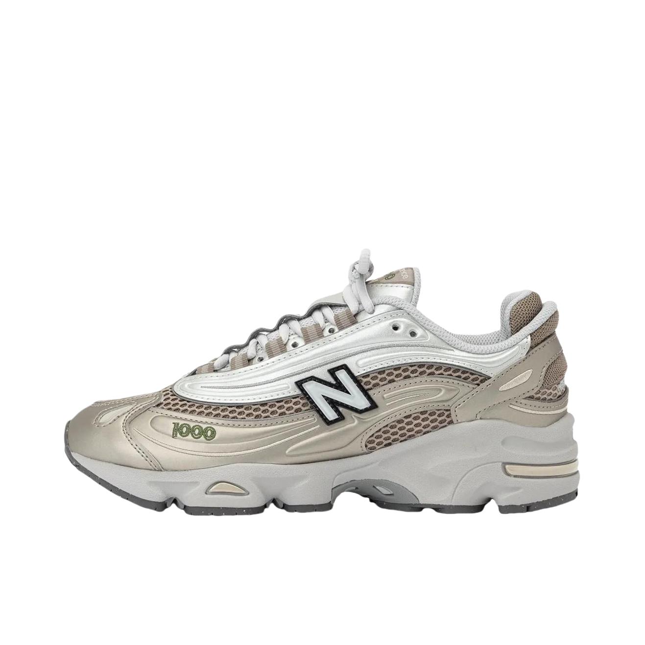 推荐商品：New Balance 1000 运动休闲鞋 舒适百搭透气防滑耐磨圆头复古 D宽/棕色/灰色/银色