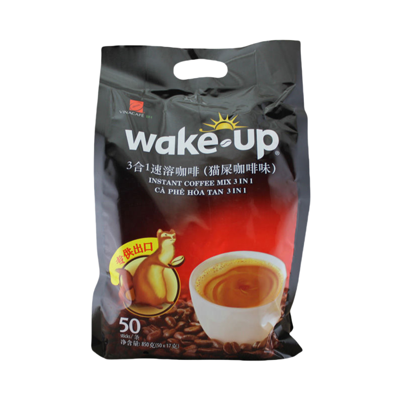 推荐商品：威拿 三合一速溶咖啡 猫屎味 850g 袋装