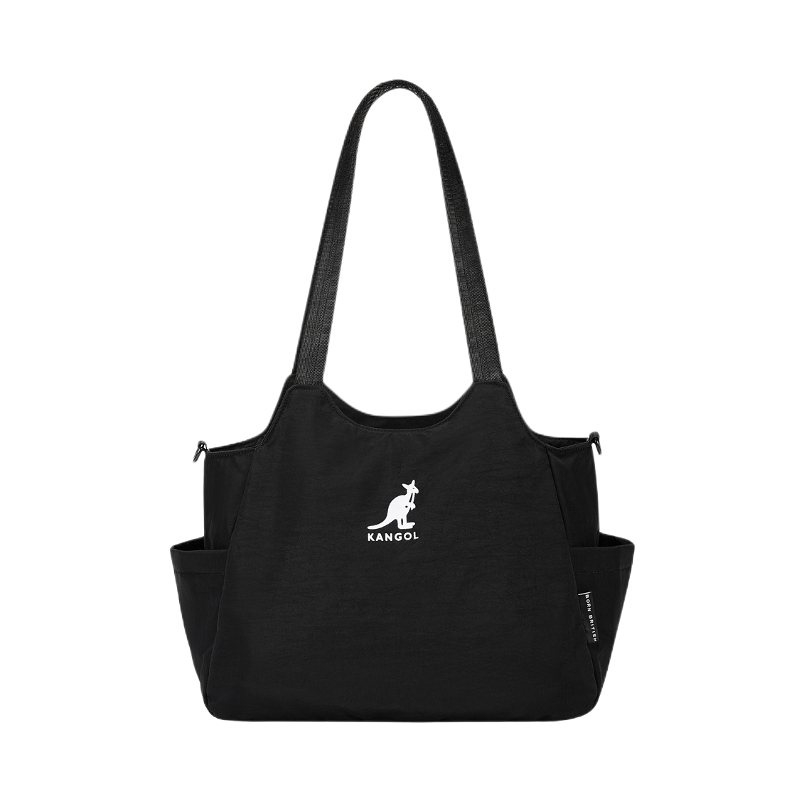 推荐商品：Kangol 中号情侣款韩系ins休闲学生百搭尼龙托特包单肩包