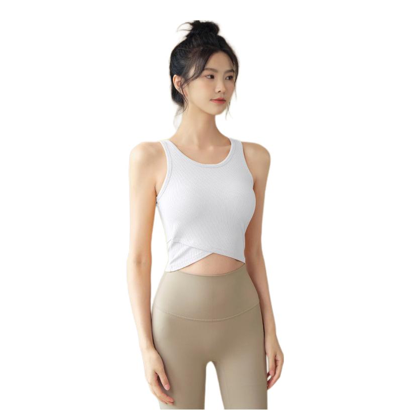 推荐商品：valvoelite 美背防震聚拢运动内衣 女装 白