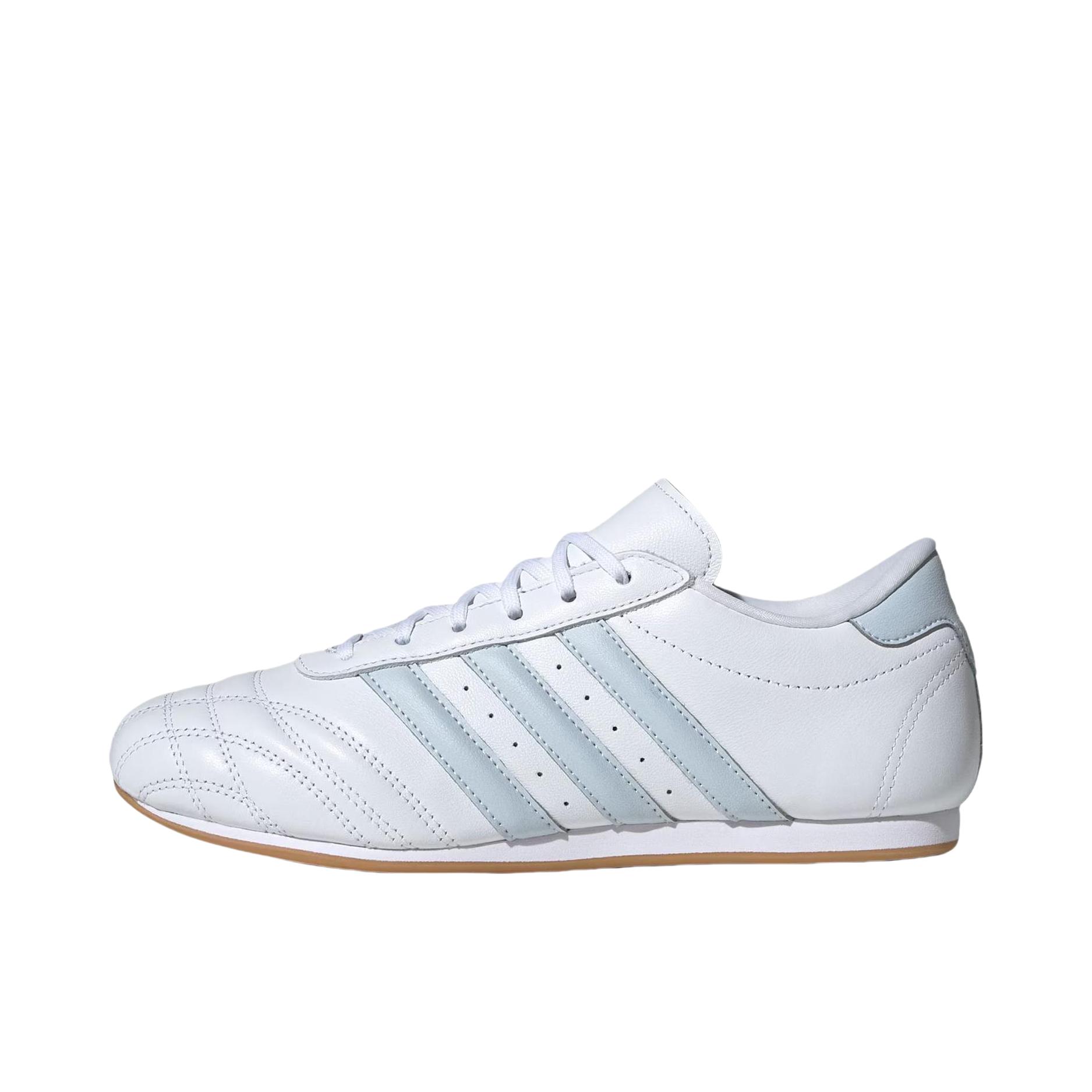 推荐商品：adidas Originals Taekwondo 运动休闲鞋 跆拳道鞋 防滑低帮耐磨薄底 白色/蓝色