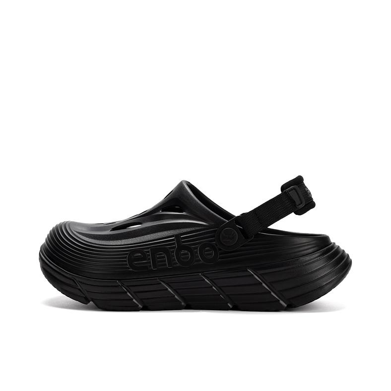 推荐商品：ENBO 探镜系列 洞洞鞋 凉鞋 户外轻便 陨石黑 