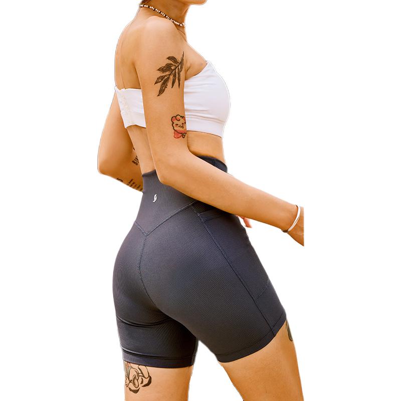 推荐商品：AlphaGym 透气高腰紧身裤 女装 蓝灰