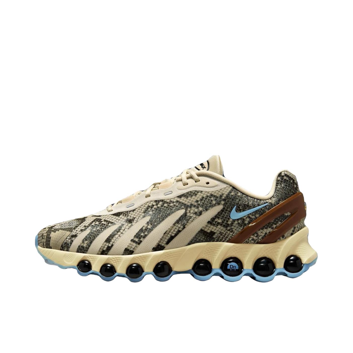 推荐商品：Nike Air Max DN8 跑鞋 时尚百搭防滑耐磨网面透气舒适气柱减震轻便贴合赤足体验支撑耐用耐穿 浅卡其色
