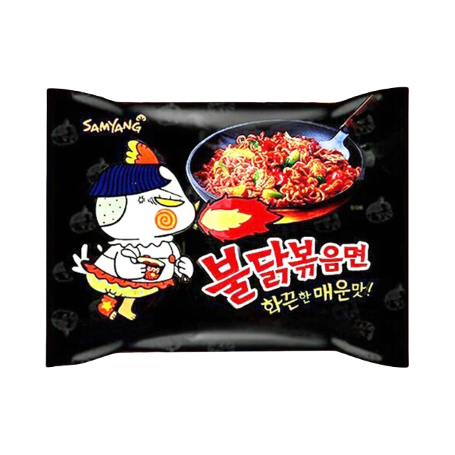 Samyang/三养 经典火鸡面系列 辣鸡肉味拌面 袋装 解馋夜宵双倍辣 超辣