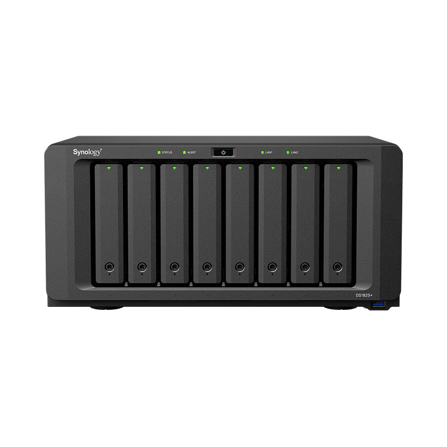 推荐商品：Synology/群晖 DS1825+ 八盘位 NAS网络存储 私有云 双2.5G网口 电脑自动备份