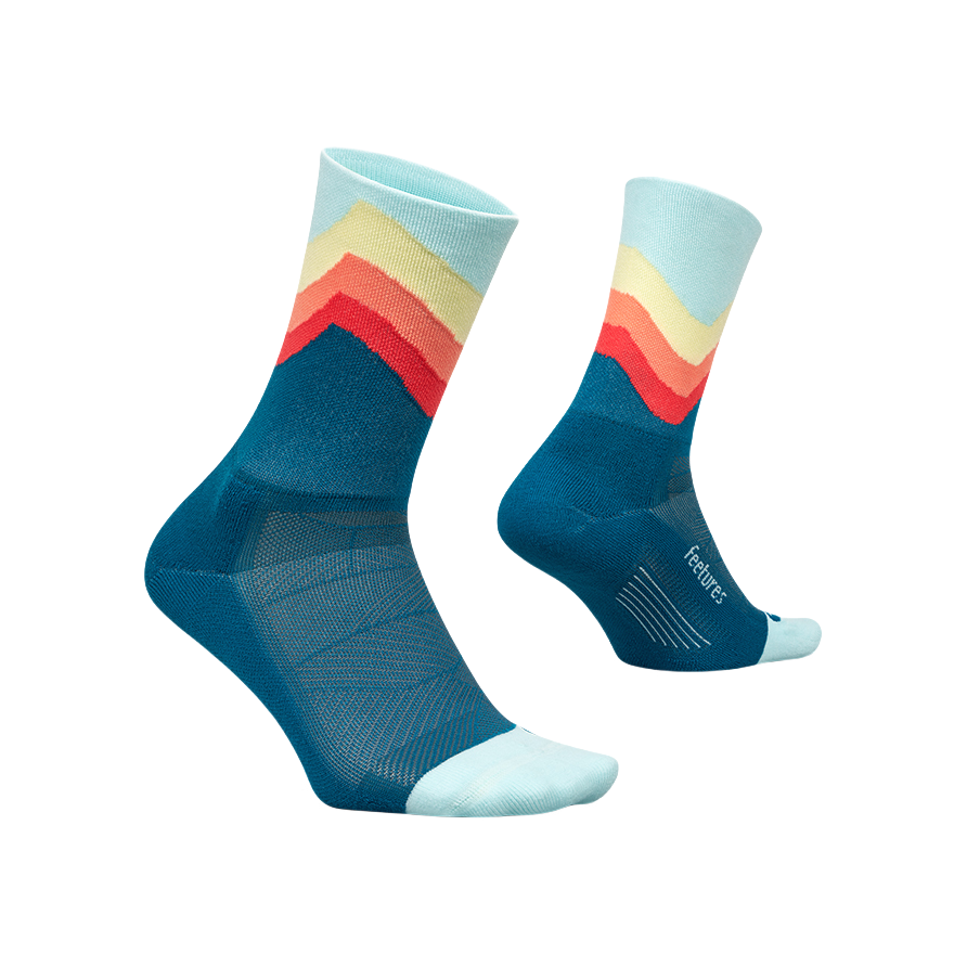 推荐商品：Feetures 运动透气吸汗中筒袜 FSEC9051763M