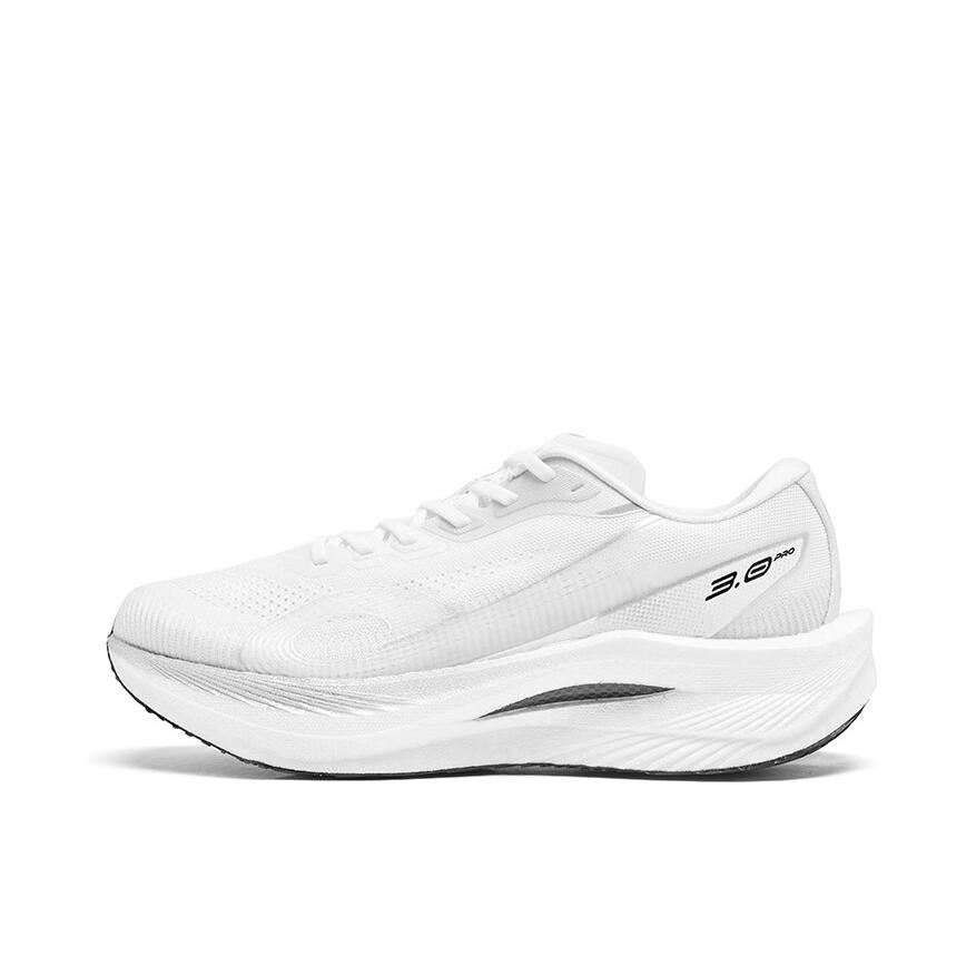 乔丹体育 强风3.0 Pro 竞速 碳板 防滑耐磨 减震透气 回弹 马拉松 训练 跑鞋 男款/蒲公英