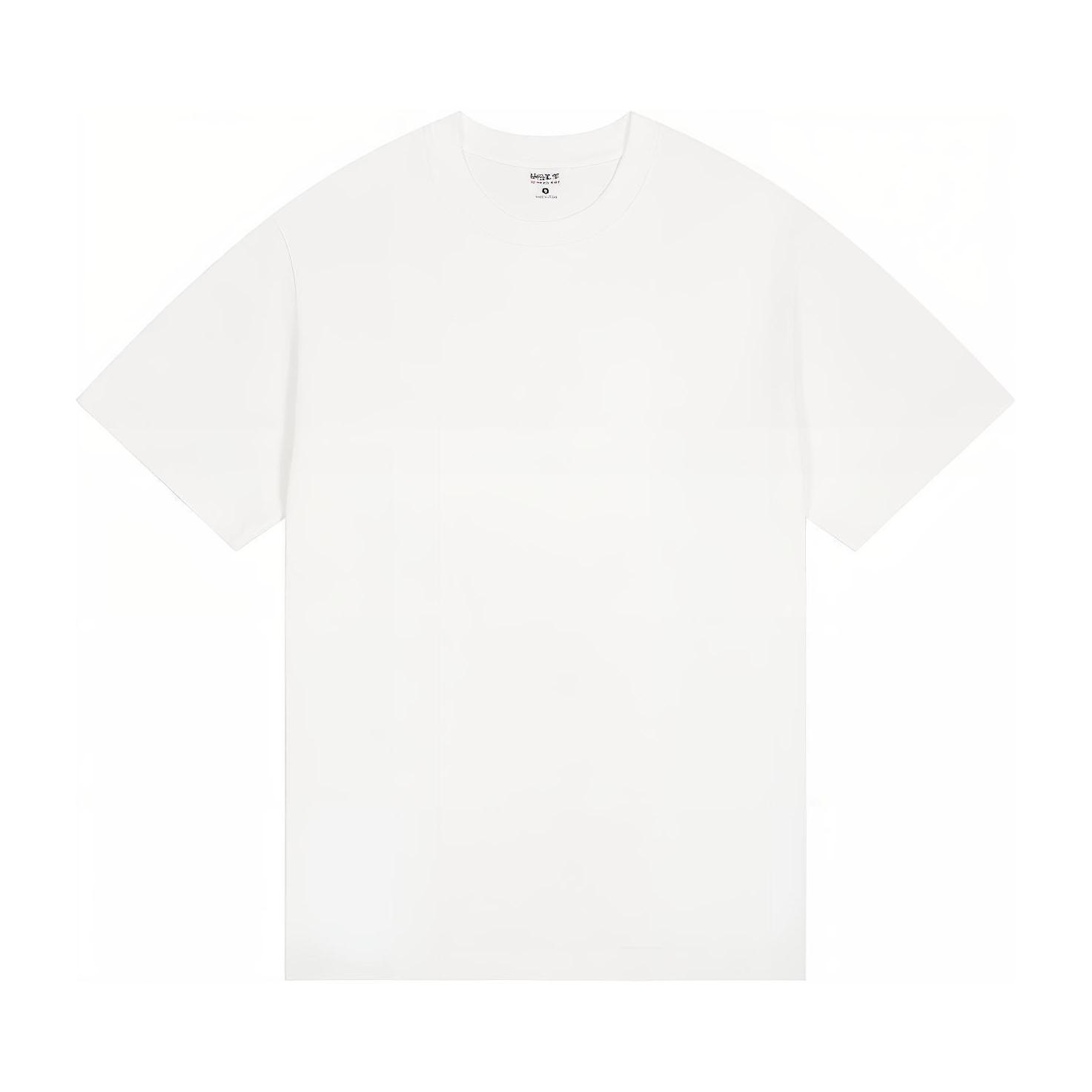 推荐商品：棉的美学 纯棉重磅内搭短袖T恤 11D 纯真白