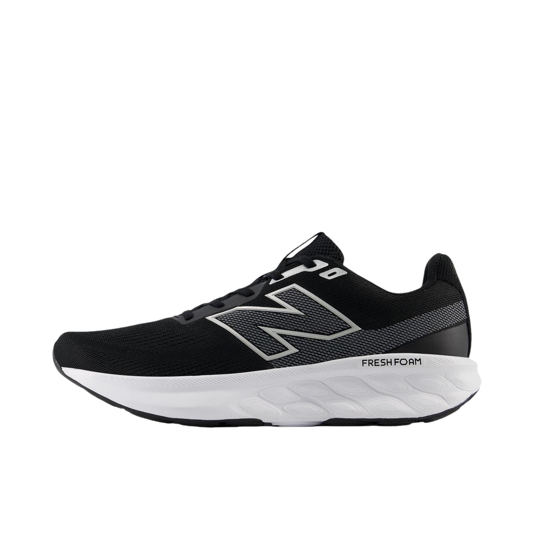 推荐商品：New Balance Fresh Foam 520 v9 跑鞋 缓震支撑回弹网布透气防滑耐磨公路系带 D宽/黑色