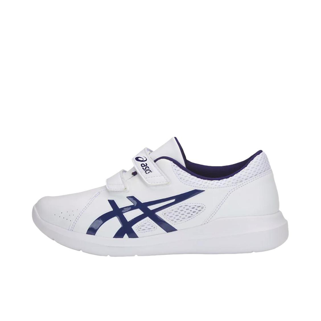 推荐商品：Asics/亚瑟士 Nurse Walker 203 Tokyo 透气舒适 减震耐磨 跑鞋 3E宽/白色/蓝色