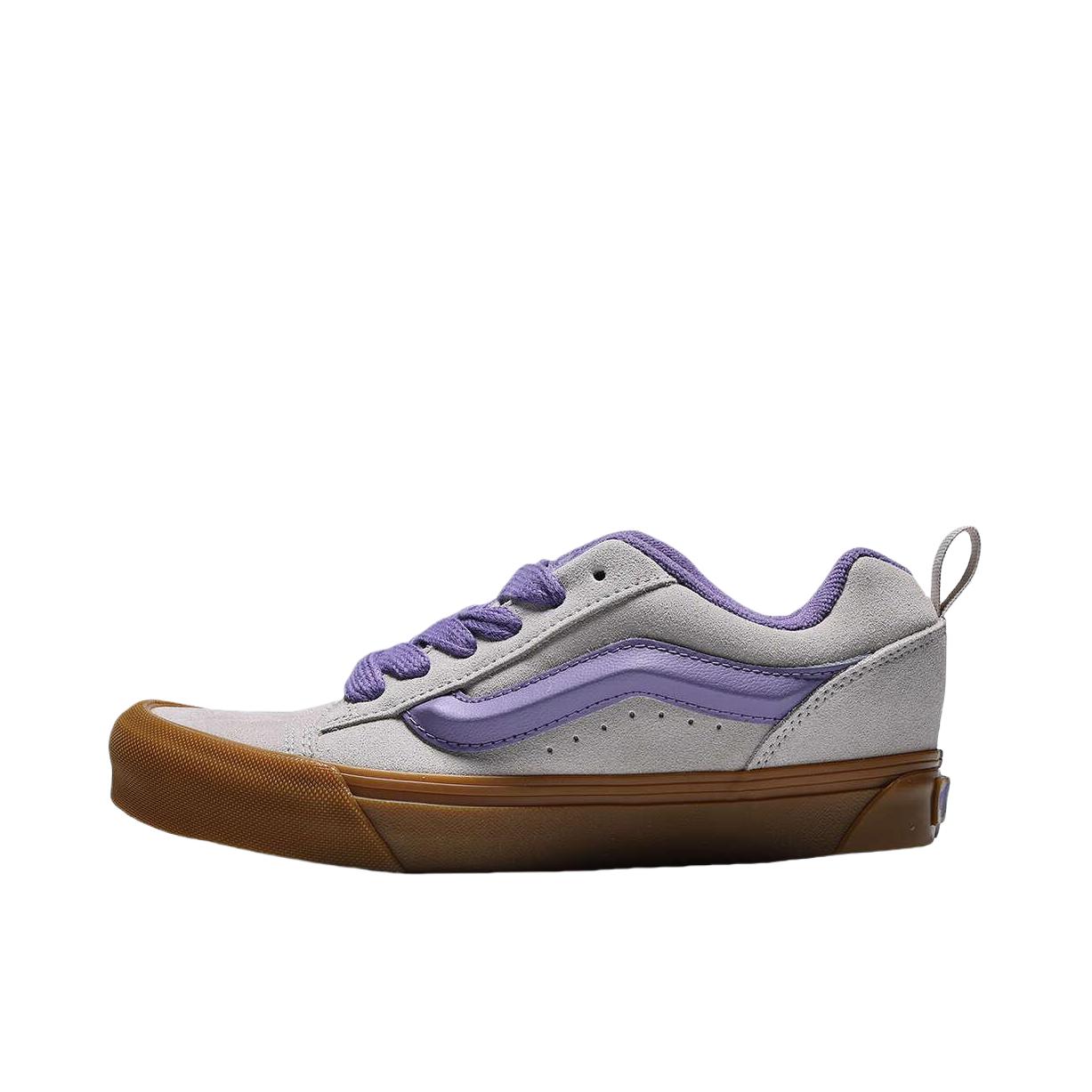 推荐商品：Vans/范斯 Knu-Skool 板鞋 面包鞋 滑板鞋 复古美式时尚防水支撑贴合圆头 灰色/紫色/棕色