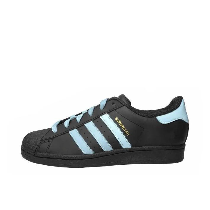 推荐商品：【定制球鞋】 adidas Originals Superstar 板鞋 防踢减震防滑耐磨百搭潮流时尚合成革贝壳头 蓝桥春雪