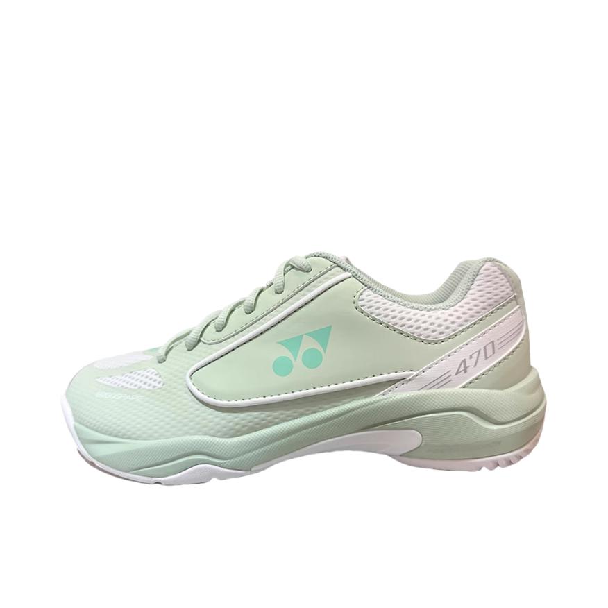 推荐商品：YONEX/尤尼克斯 Power Cushion 470系列 羽毛球鞋 减震耐磨防滑舒适透气平衡 优雅绿