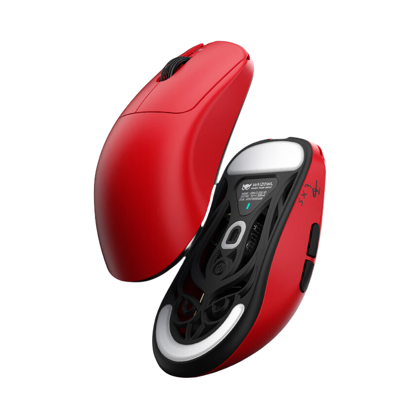 推荐商品：WAIZOWL/唯卓 Cloud XS 三模鼠标 轻量化 办公游戏 无线8KHz回报率