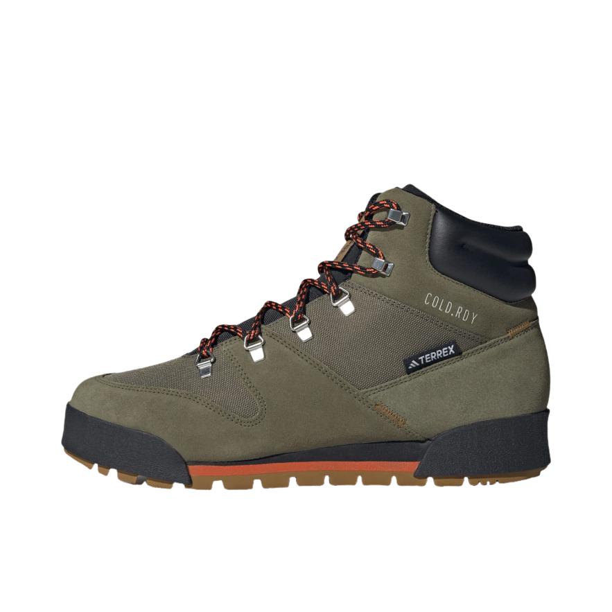 推荐商品：adidas Terrex Snowpitch 登山 防滑耐磨 徒步鞋 绿色