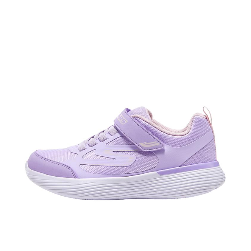 推荐商品：Skechers/斯凯奇 Go Run 400 V2 缓震耐磨 魔术贴透气 减震回弹 防滑软底 体训轻质 网布 运动鞋儿童 大童/薰衣草色/粉红色