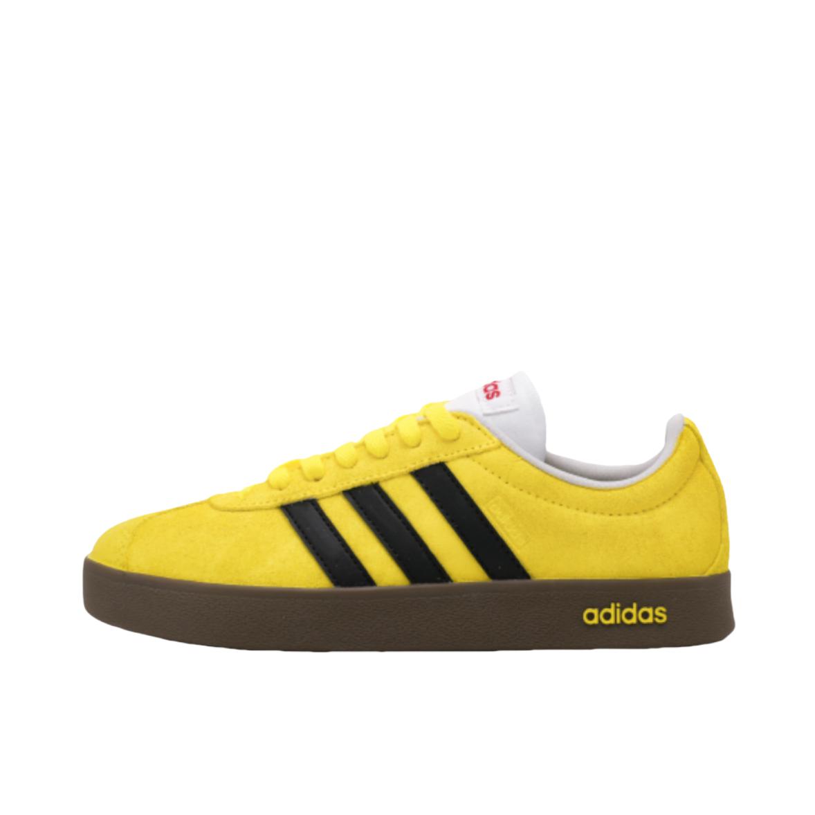 推荐商品：【定制球鞋】Adidas neo VL Court 2.0 德训鞋 板鞋 复古轻便耐磨芭蕾风甜美文艺抗冲击性防水 小蜜蜂