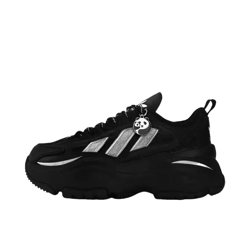 推荐商品：【定制球鞋 】adidas Originals  OZGAIA  百搭简约 时尚潮流 防滑耐磨 舒适减震 轻便 网布 运动休闲鞋 老爹鞋 女款/熊猫星辰