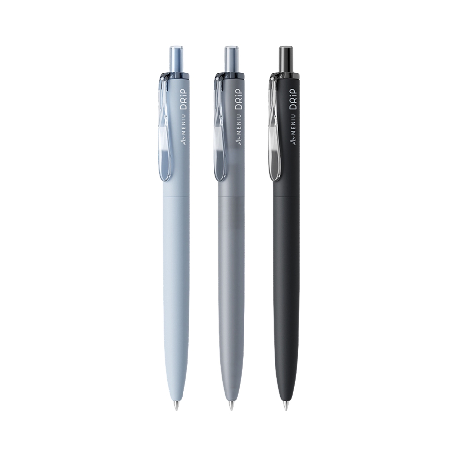 推荐商品：Meniu/米扭 0.5mm 子弹笔头 小滴中性笔 多色组合 DP501