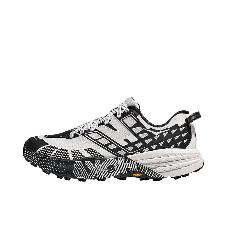 推荐商品：HOKA ONE ONE Speedgoat 2 飞速羚羊 防滑耐磨 透气 减震 运动 跑鞋 黑色/霜白色