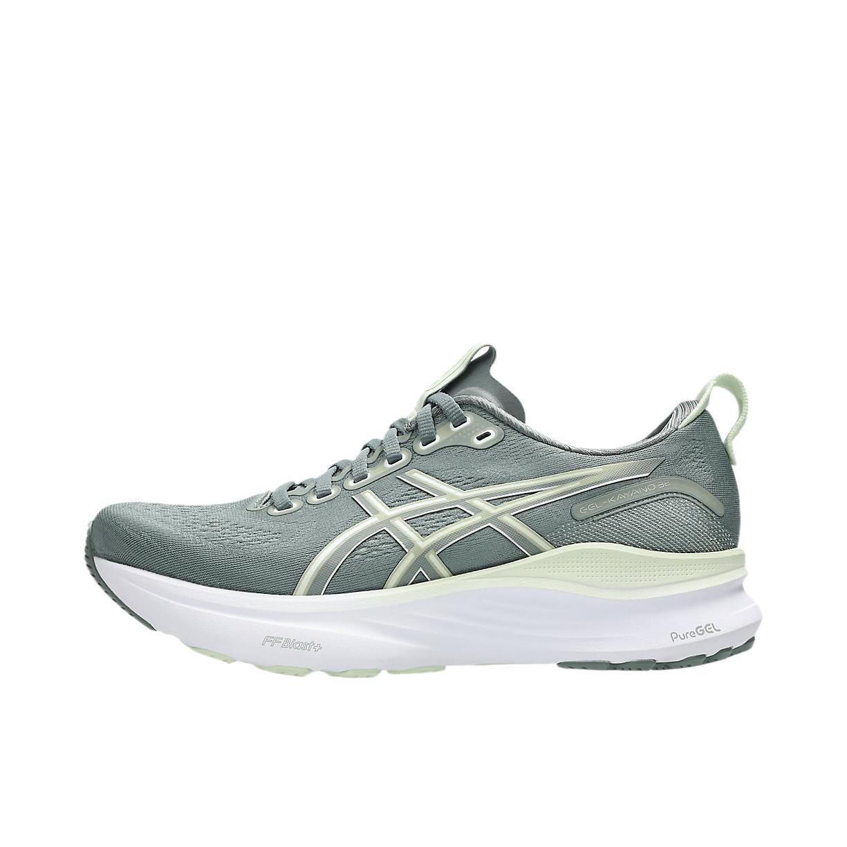推荐商品：Asics/亚瑟士 GEL-KAYANO 32 跑鞋 防滑耐磨稳定支撑缓震回弹轻量训练圆头体测夜跑短跑 绿色 