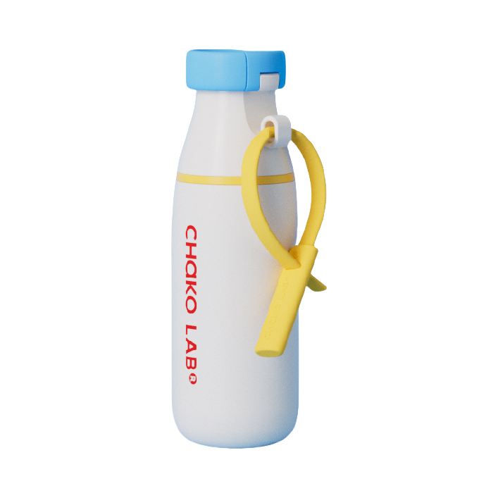 推荐商品：CHaKOLAB/和序 520ml 双饮式 316不锈钢 奶系保温杯 HX030A05
