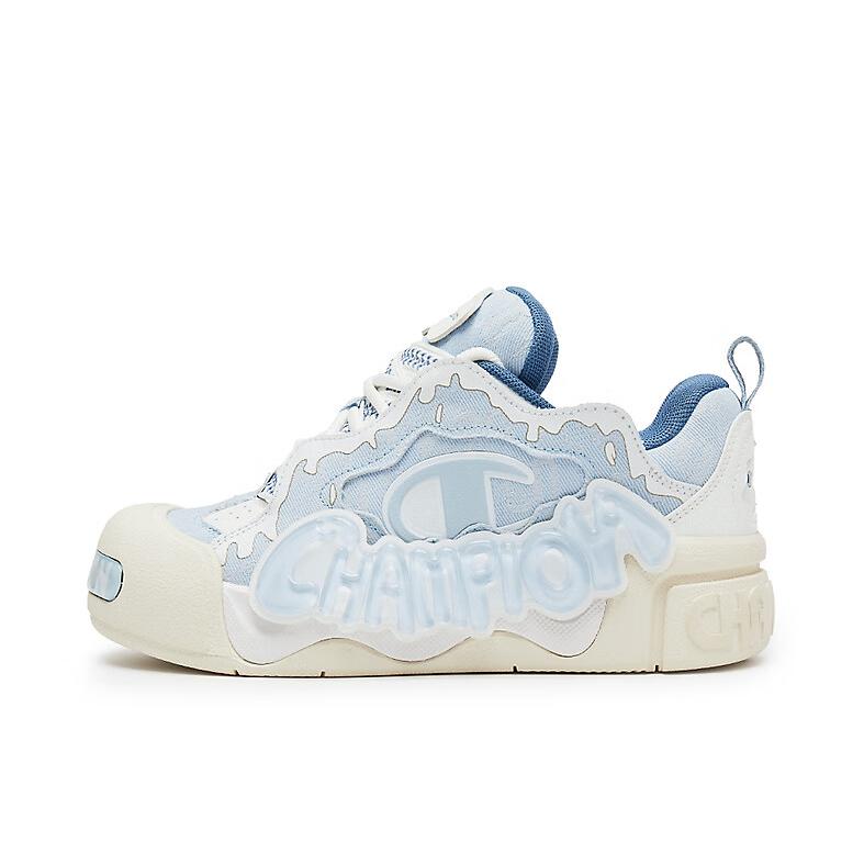推荐商品：Champion/冠军 Jelly 厚底增高 平跟 日常 运动休闲鞋 蓝色
