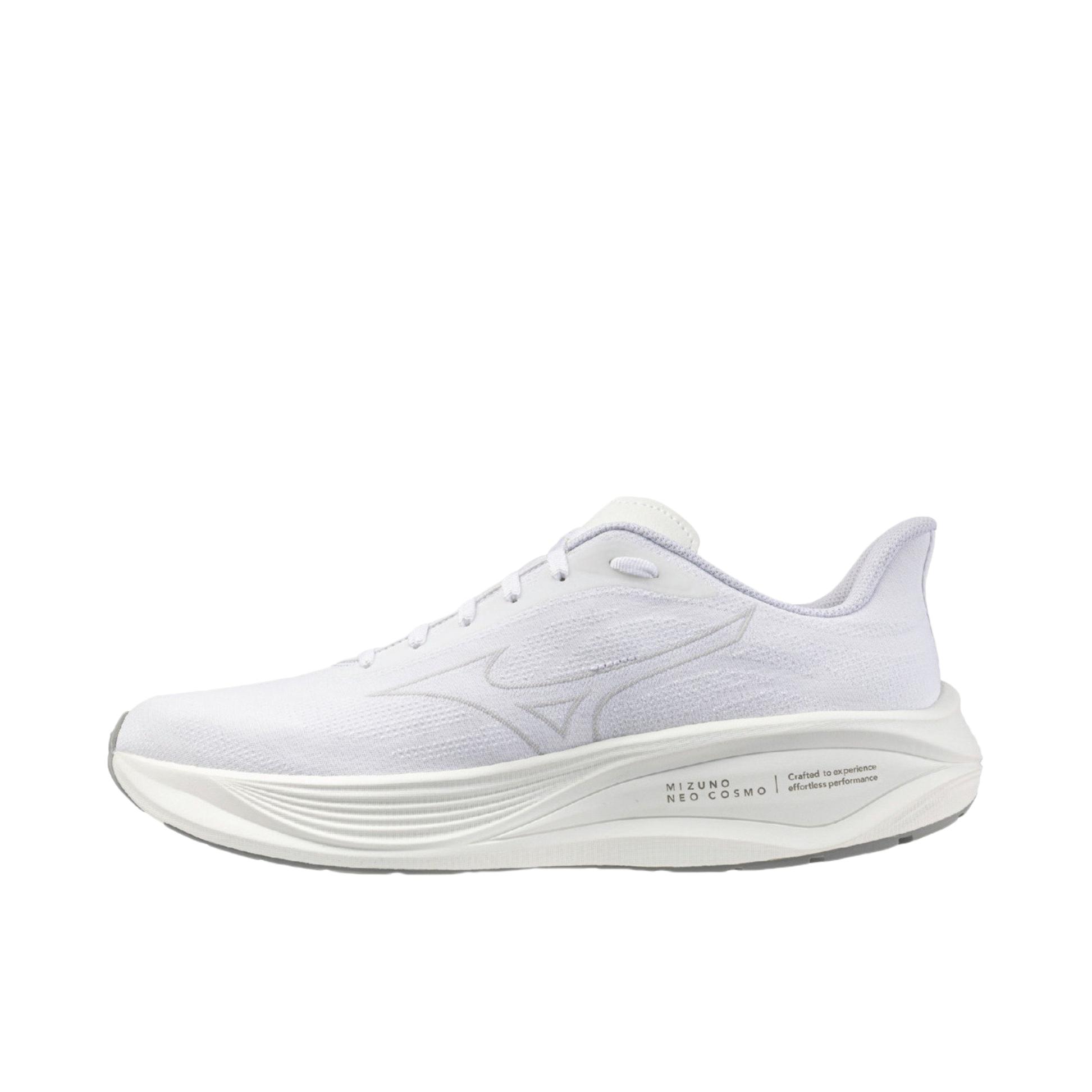 推荐商品：Mizuno/美津浓 NEO COSMO 跑鞋 休闲简约低帮橡胶 白色