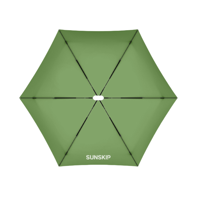 推荐商品：SUNSKIP/阳光跳跃 Active便携系列 马卡龙款 五折 碰击布+钛银 晴雨伞 手动 879 防紫外线小巧