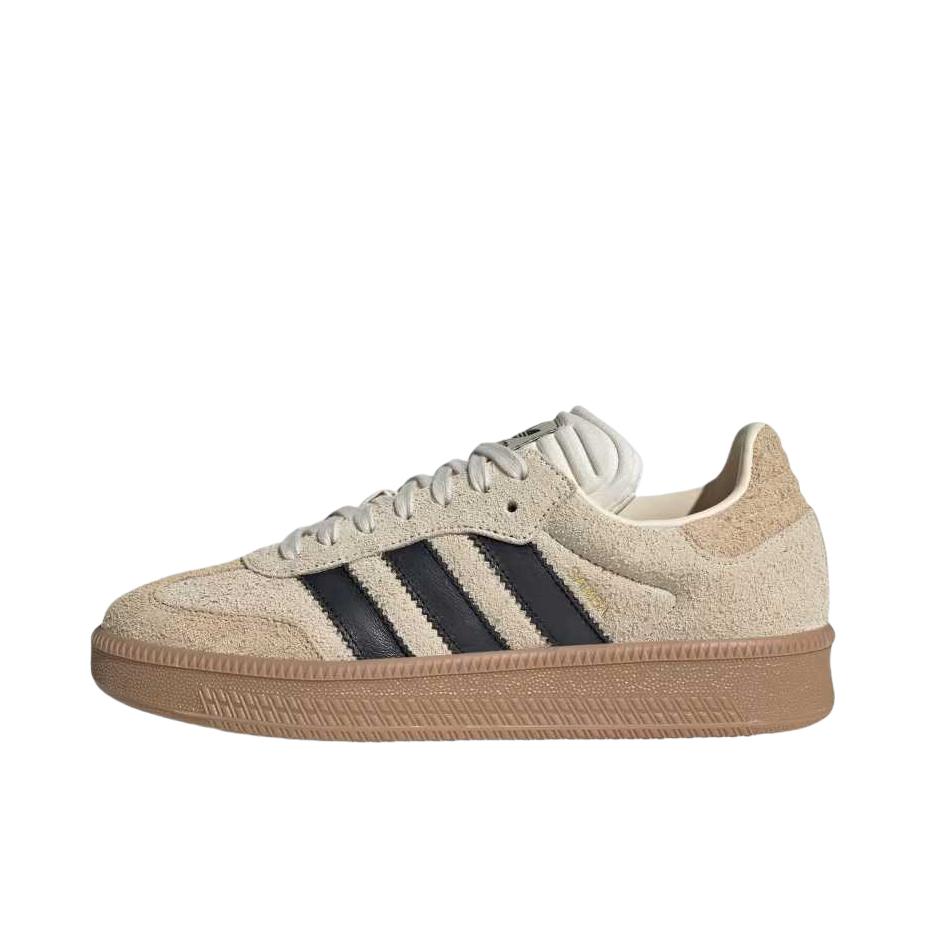 推荐商品：adidas Originals Samba XLG T头鞋 德训鞋 板鞋 复古增高防滑耐磨 浅棕色