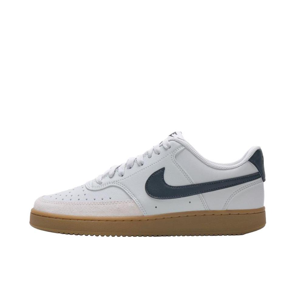 推荐商品：Nike Court Vision 板鞋 复古缓震抓地防滑轻便 乳白色/浅蓝色