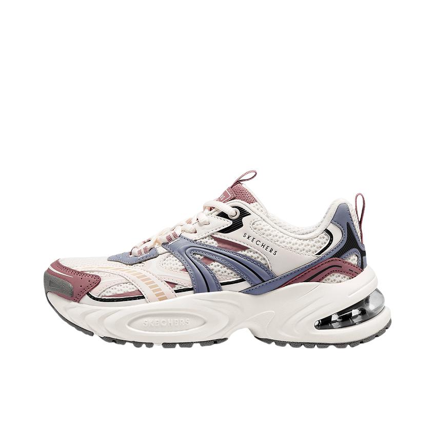 推荐商品：【成毅同款】Skechers/斯凯奇 Lifestyle 漫月鞋二代 老爹鞋 缓震气垫增高防滑耐磨舒适回弹百搭 女款/白色/粉色/蓝色