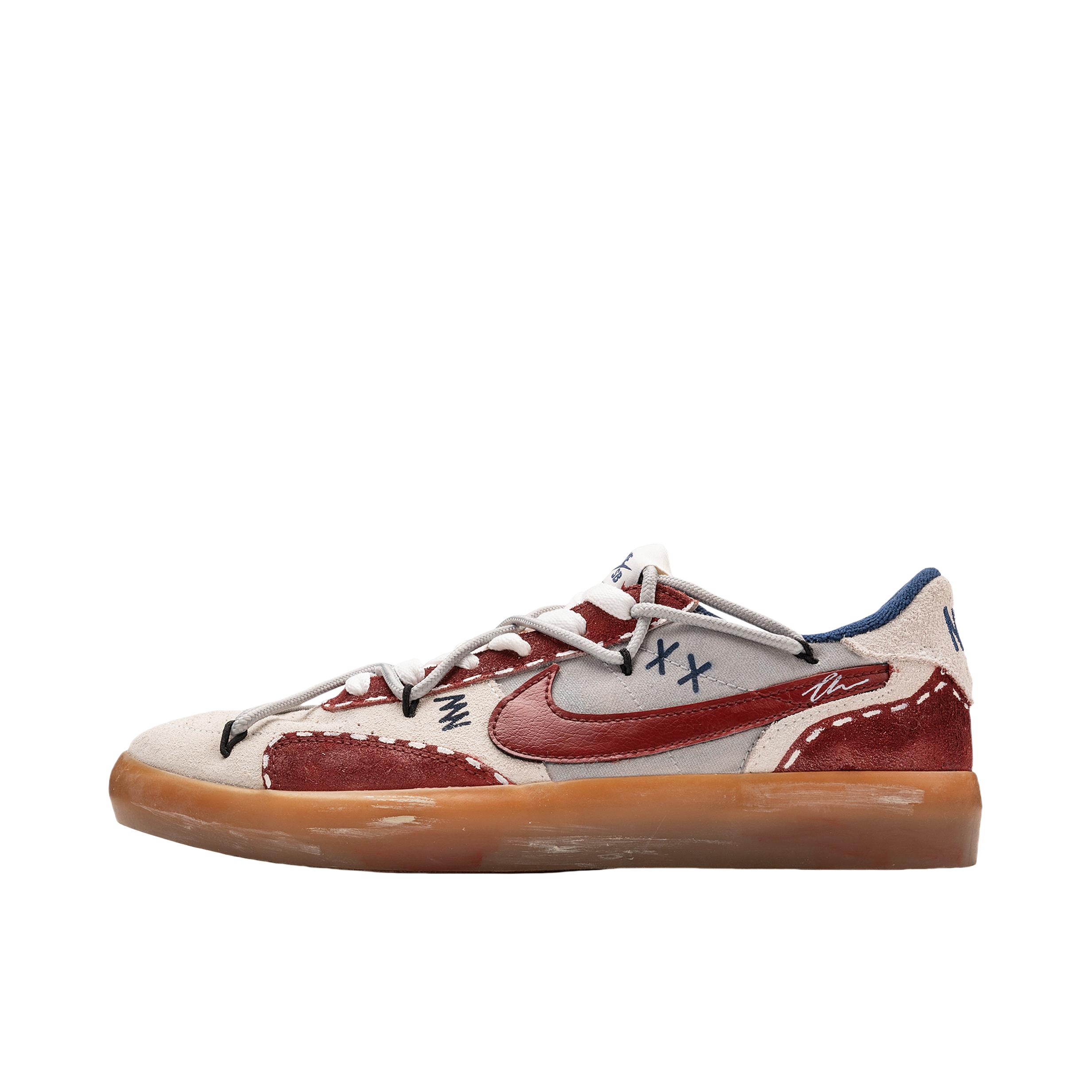 推荐商品：【定制款】Nike Heritage Vulc 轻便防滑 皮革 复古风 板鞋 美式高阶