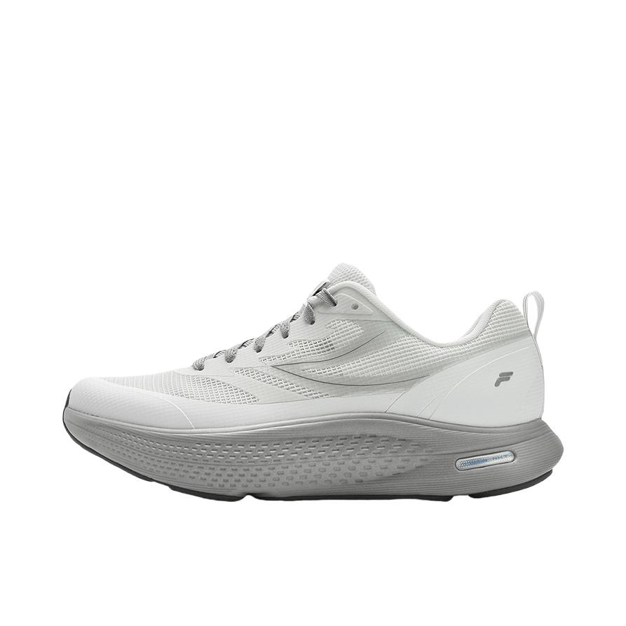 推荐商品：FILA/斐乐 NUVOLE JOG 1+ 跑鞋 运动休闲 女款/雨雾灰/明亮白