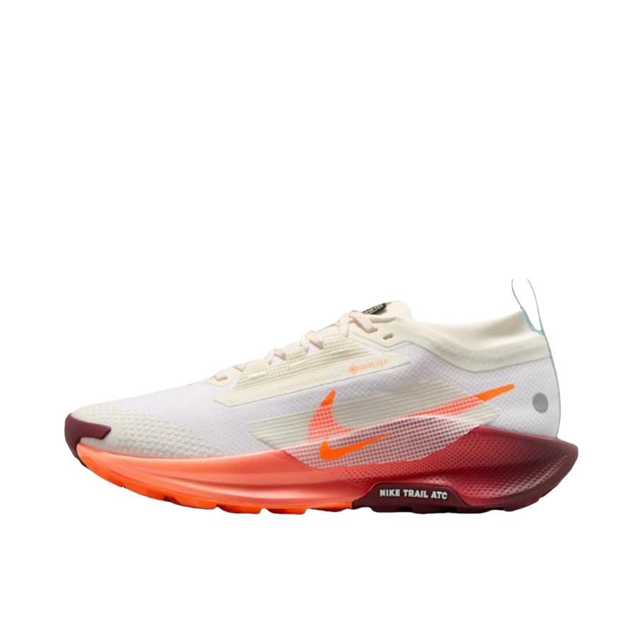 推荐商品：Nike Pegasus Trail 5 跑鞋 越野耐磨防水缓震训练回弹贴合耐用 白色/红色