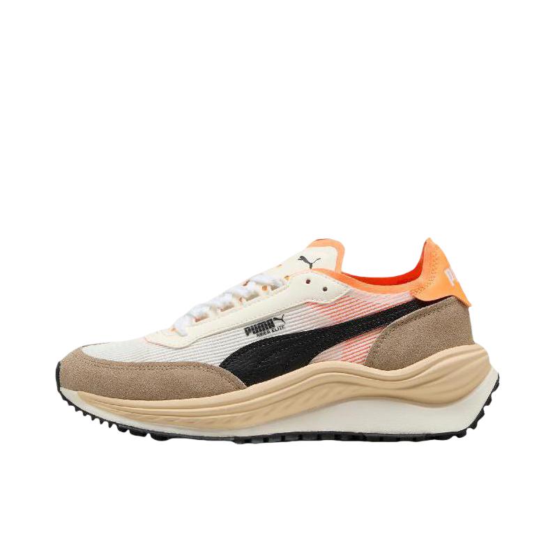 推荐商品：Puma/彪马 RIDER ELITE 老爹鞋 厚底减震轻便耐磨复古 棕色/黑色/白色
