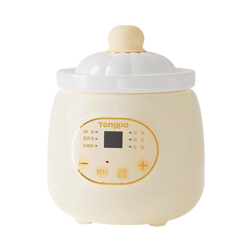 推荐商品：TENGPO/藤婆 0.5L 电炖锅 精巧容量 便携易收纳 DGD5-5A