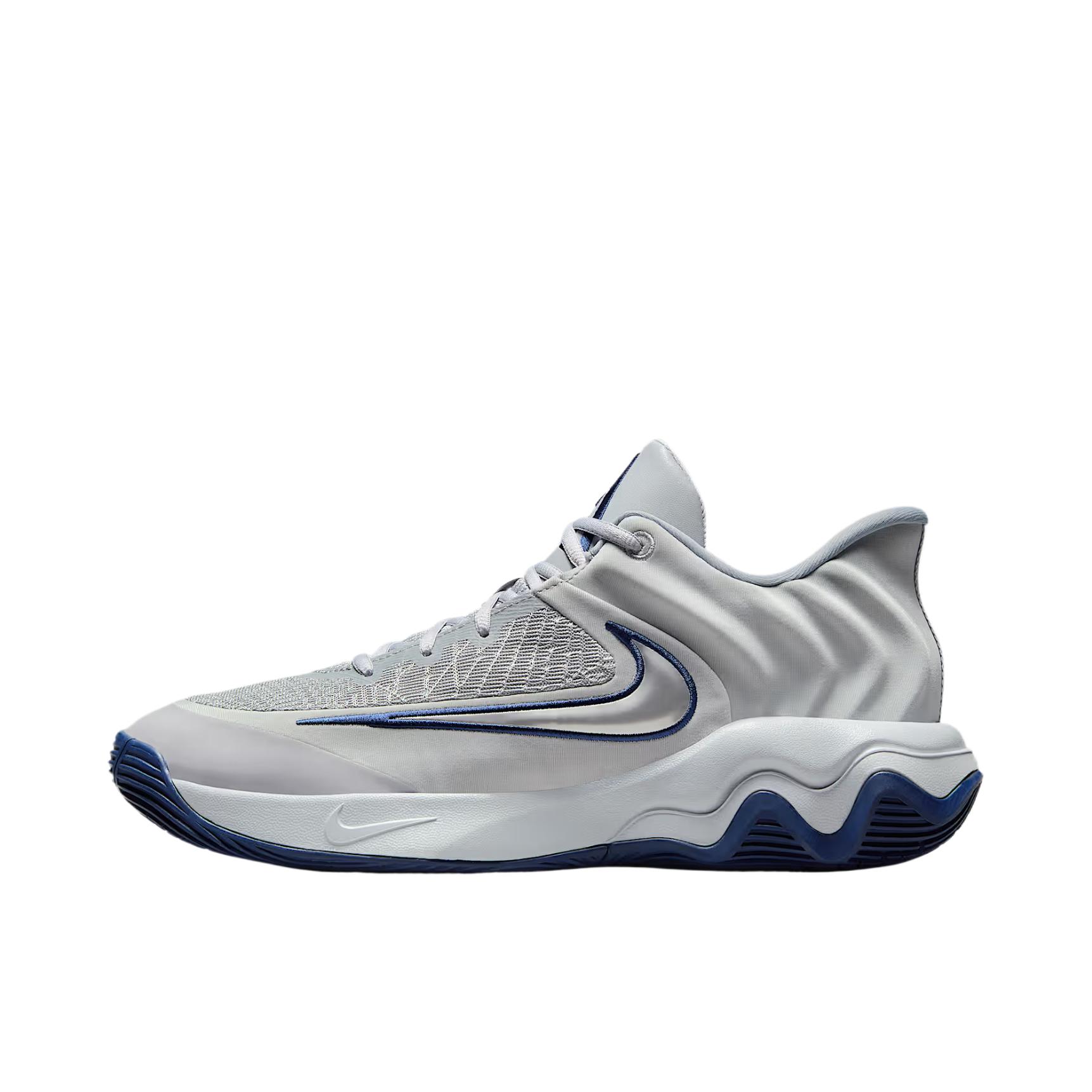推荐商品：Nike Giannis lmmortality 4 字母哥支线4代 抓地 抗扭 实战 中帮 防滑耐磨 舒适透气 时尚百搭 篮球鞋 深灰色