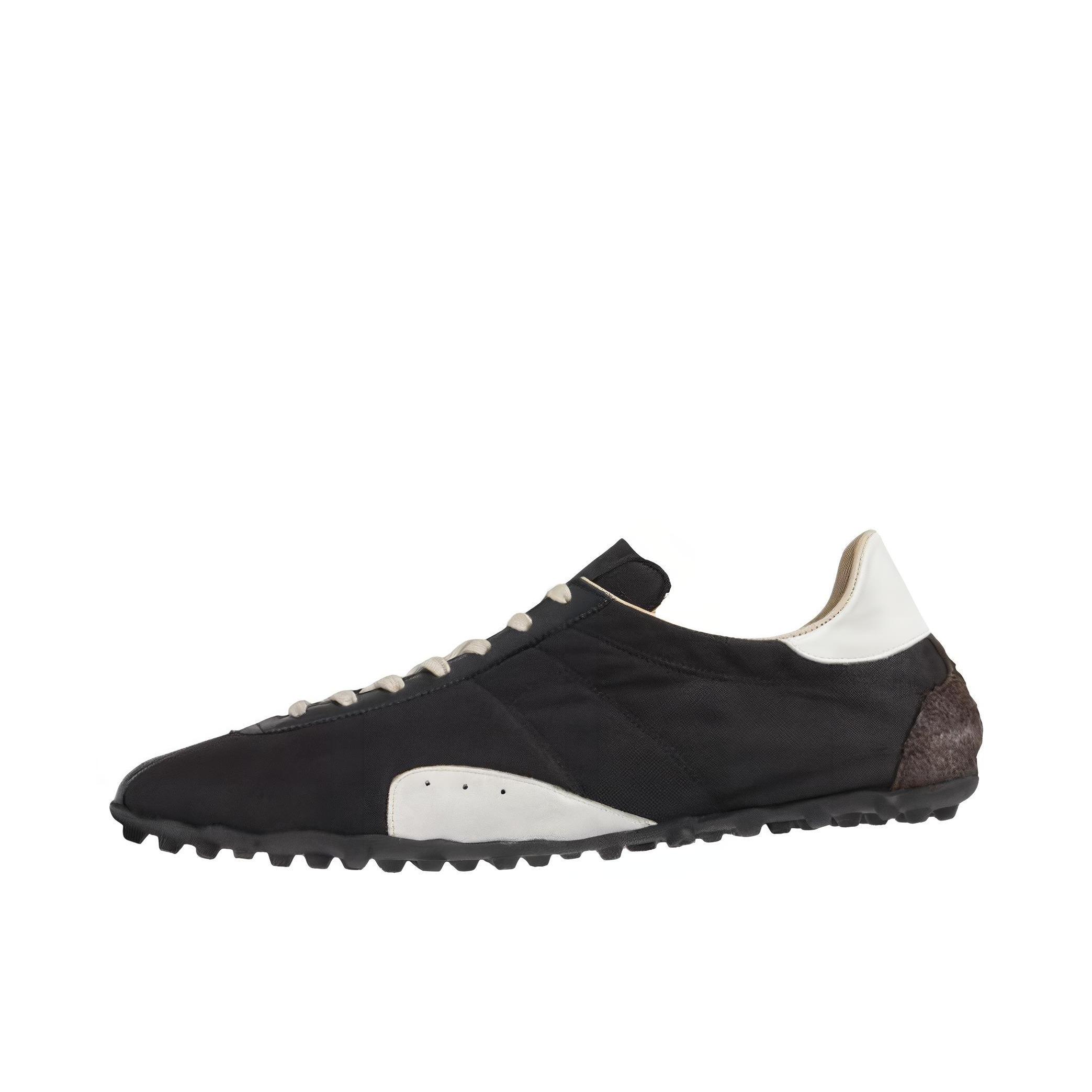 推荐商品：Maison Margiela/梅森·马吉拉 Sprinters 运动休闲鞋 舒适圆头系带低帮 男款/黑色 