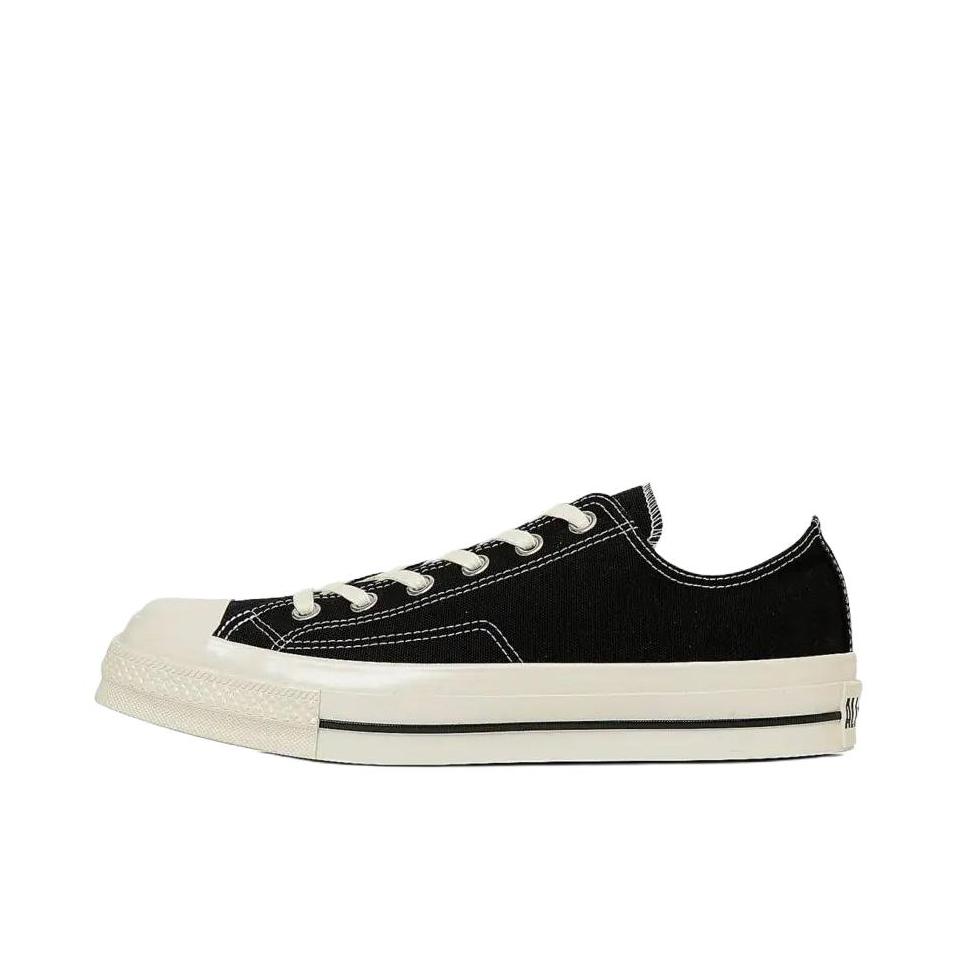 推荐商品：Converse/匡威 Chuck Taylor All Star 帆布鞋 常青款轻便防滑耐磨百搭复古圆头减震贴合高帮 碳黑色/乳白色