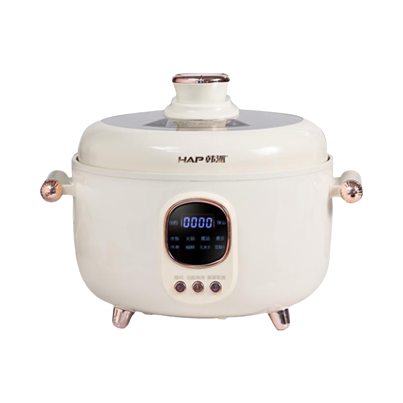 推荐商品：HAP/韩派 HP-40H9-A 电压力锅 4L 手动排气 陶瓷釉