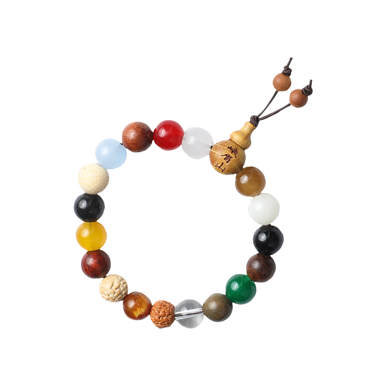 推荐商品：峨眉山 多宝十八籽菩提根手串 EMSXYJ018