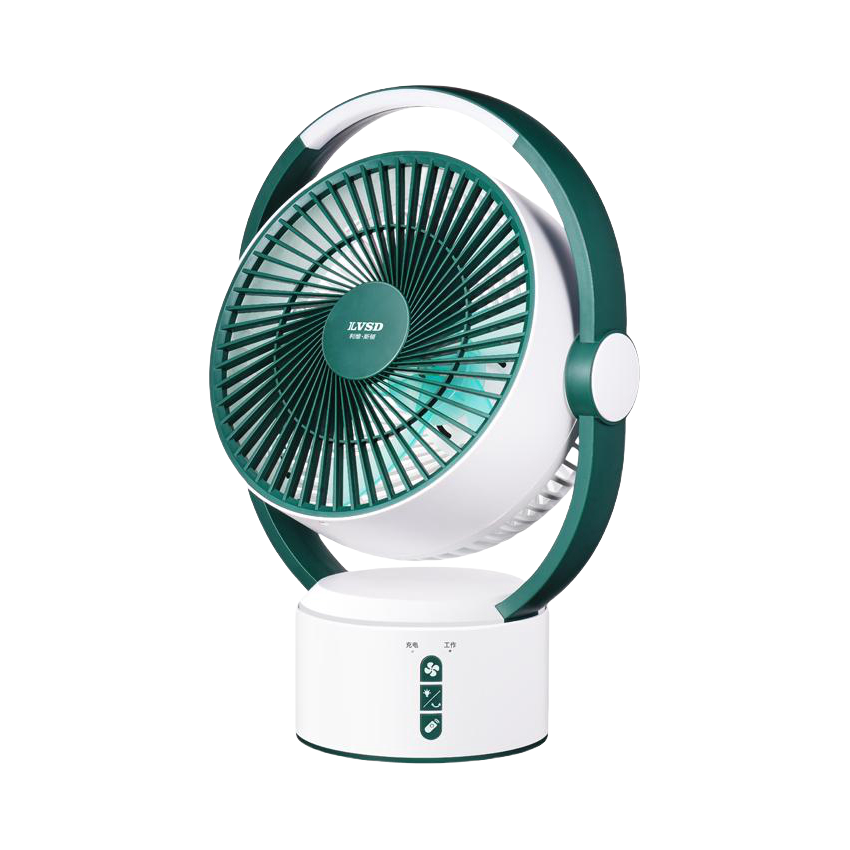 推荐商品：ilvsd/利维斯顿 FL09 台式电风扇 无线使用 零感噪音