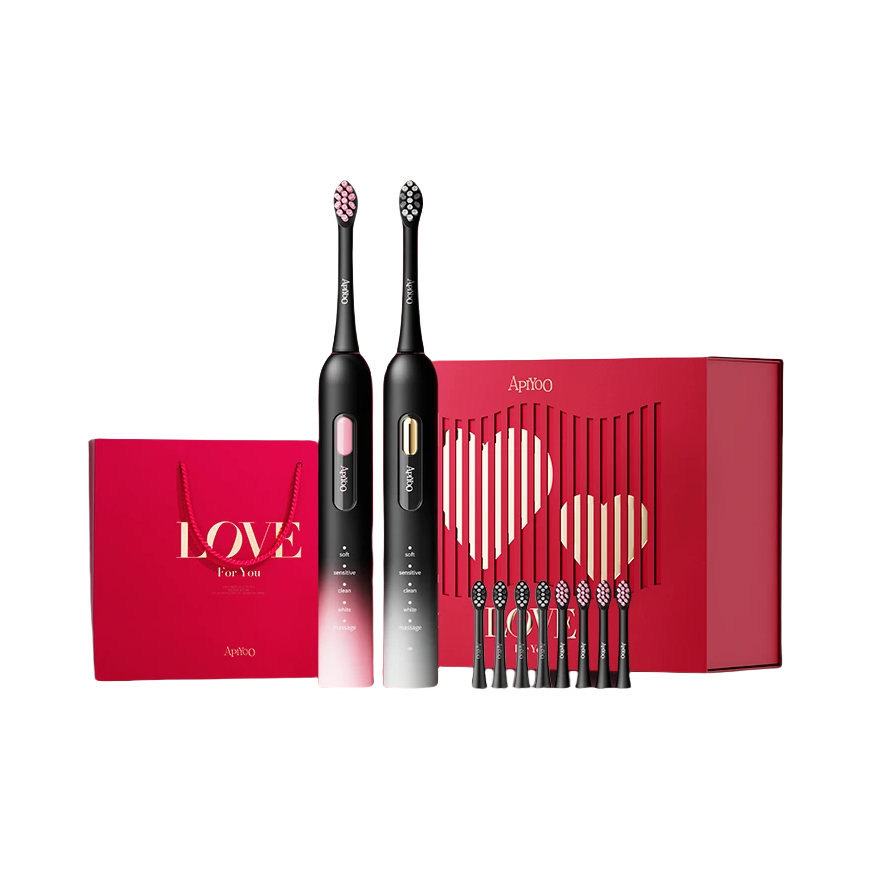 推荐商品：apiyoo/艾优 TB-1-S 成人款 电动牙刷 智能 软毛 超声波 充电式 全自动 清洁护龈 结婚 订婚礼物