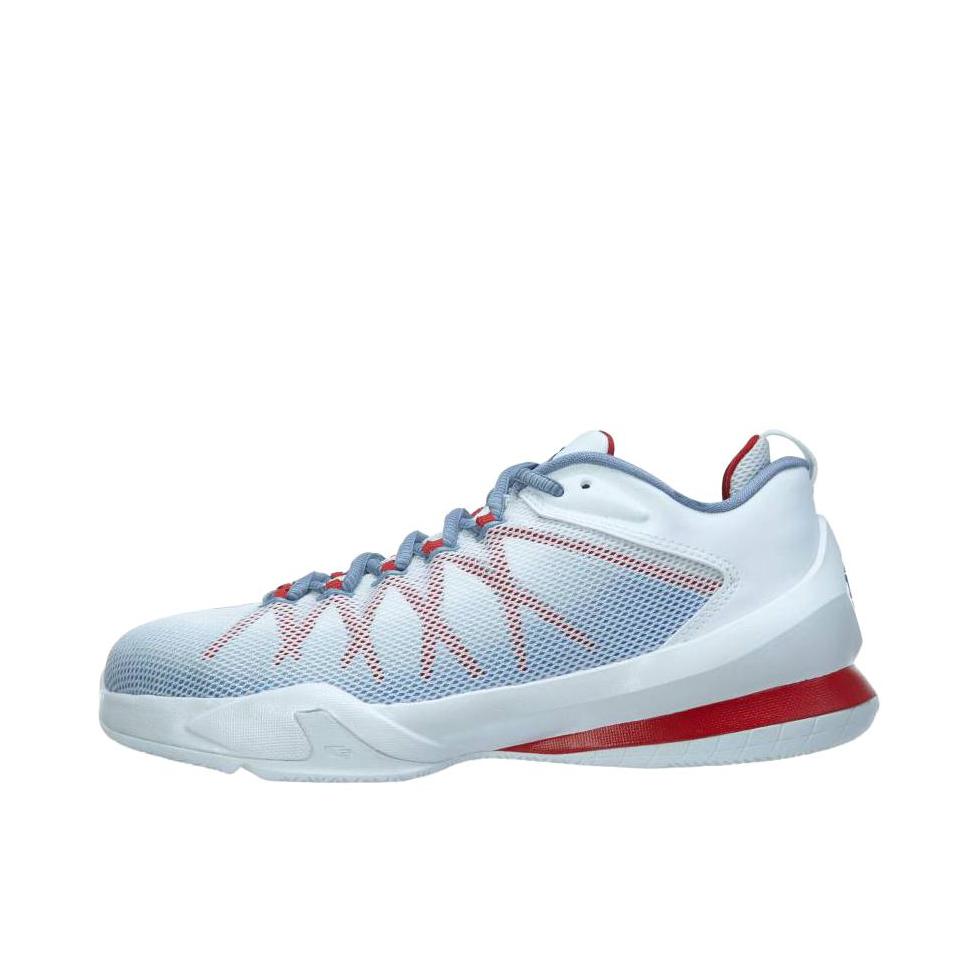 推荐商品：Air Jordan CP3.VIII 保罗8 篮球鞋 复古防滑耐磨舒适百搭减震轻便实战圆头织物网布 大童/白色/红色
